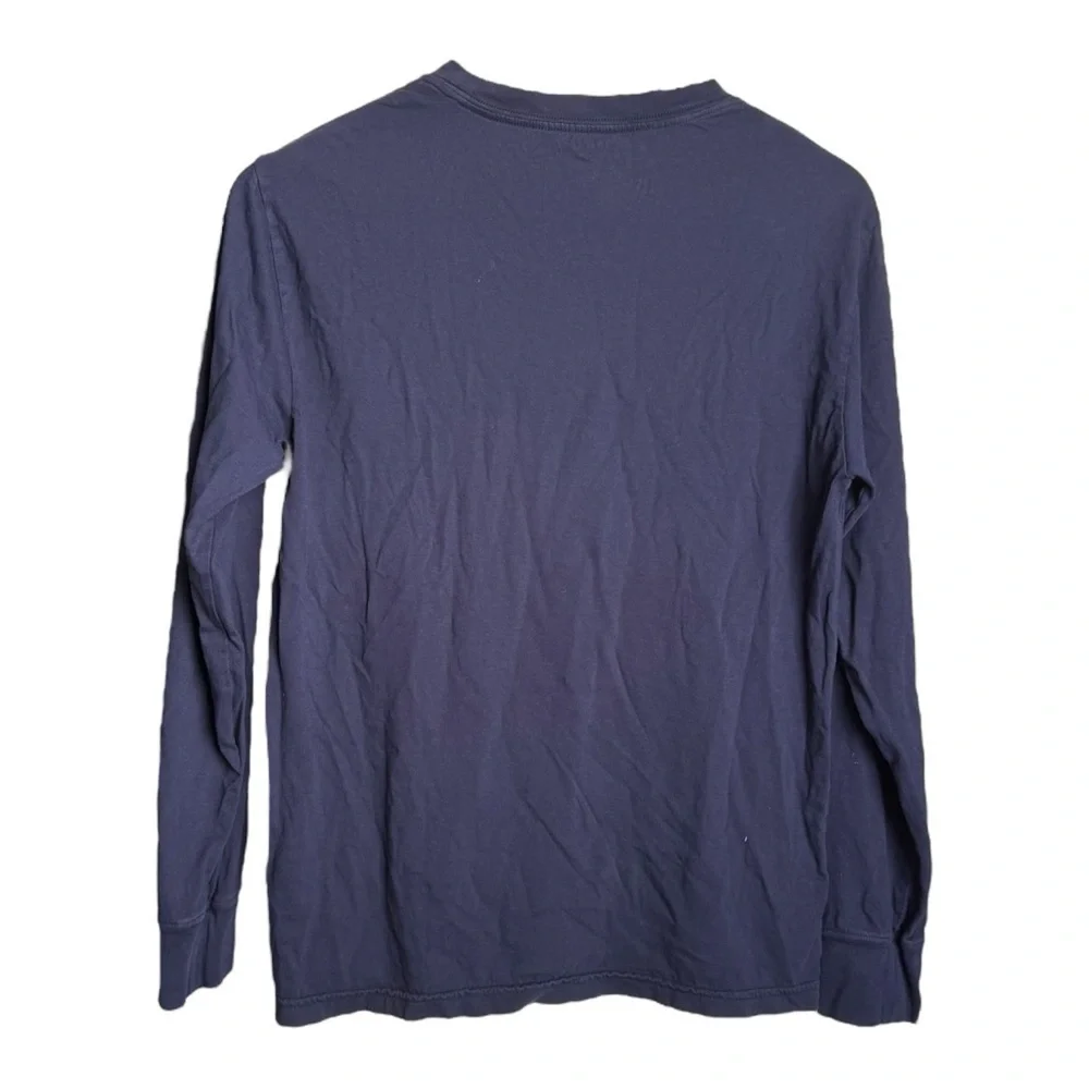 Polo Ralph Lauren Navy Blue Long Sleeve 67 Graphic Tee Shirt Boys Large 14-16 - Picture 2 of 4